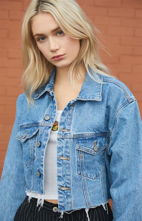 missguided john galt denim top.